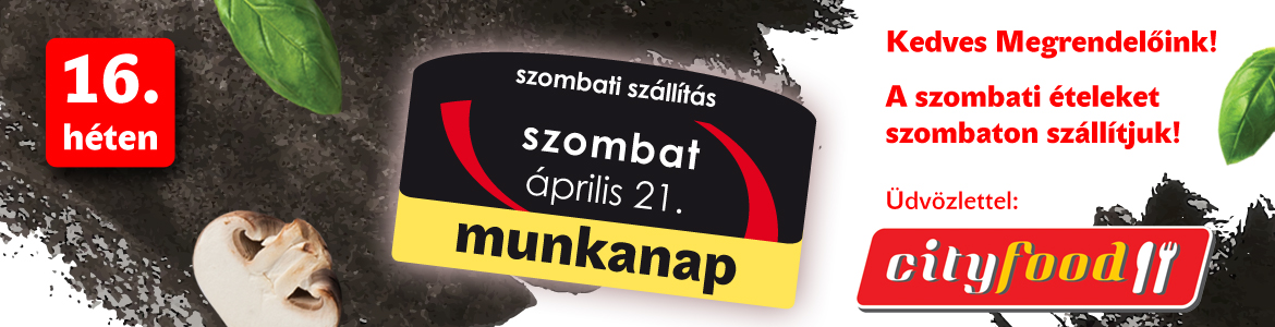 Szombati szállítás