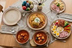 húsvéti ünnepi asztal