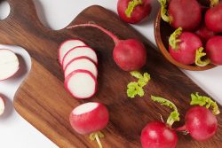 retek vágódeszkán